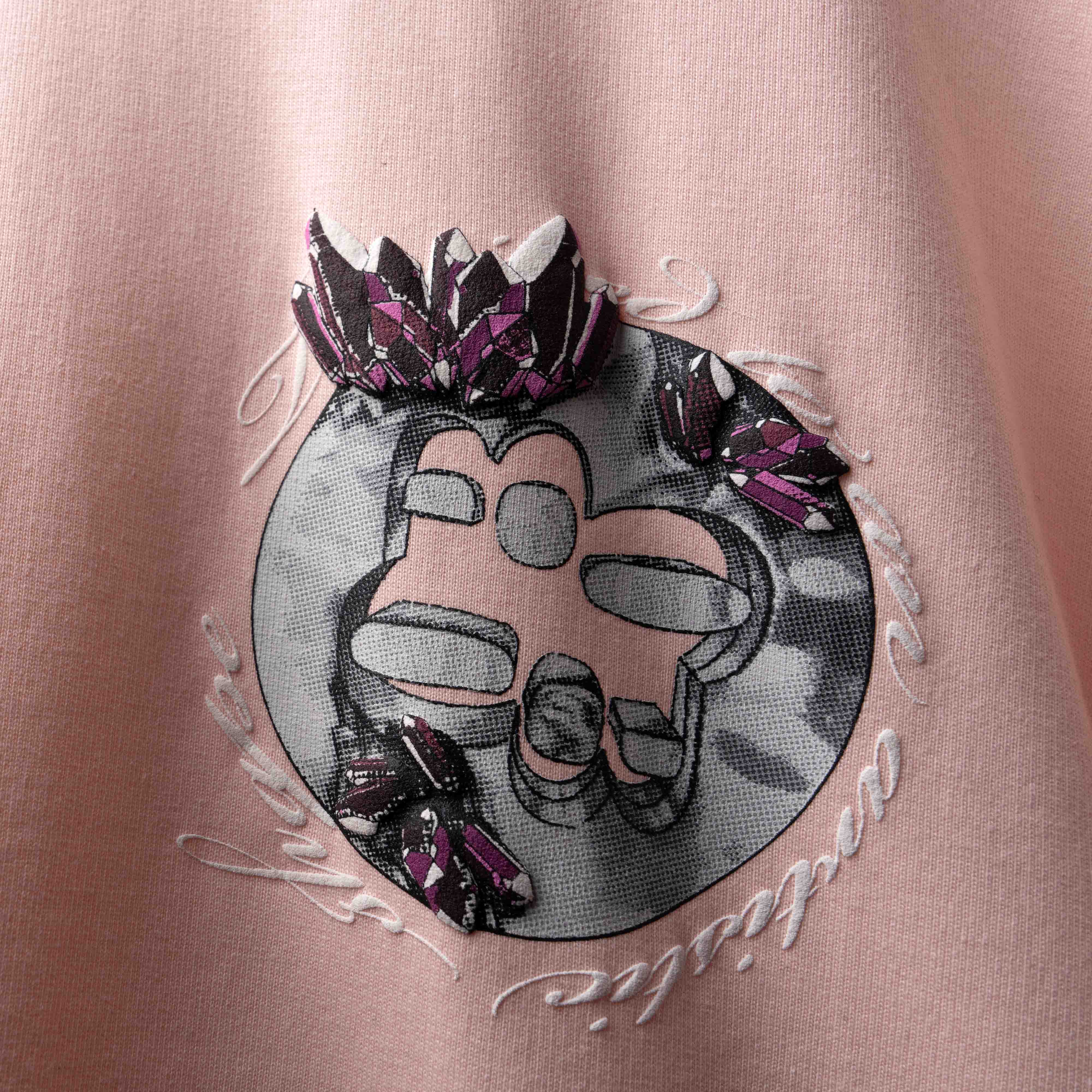 Premium Pink Sage Stone Relic Regular-Fit T-Shirt